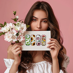 Прозрачные штампы из ПВХ с летней тематикой&nbsp;DIY-WH0631-0315