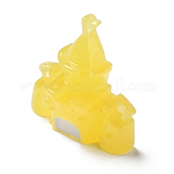 Светящиеся кабошонов смолы&nbsp;RESI-K028-01D