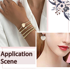 200шт 2 цвета пластиковые бусины ccb&nbsp;CCB-PA0001-20