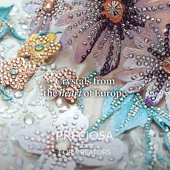 Preciosa® maxima crystal без горячей фиксации плоские камни&nbsp;Y-PRC-NSS12-23980-272