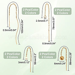 16 шт. 8 серьги-гвоздики в форме куба&nbsp;EJEW-PH0001-26