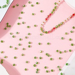 1000шт граненые биконусы из стекла&nbsp;EGLA-SP0001-32C