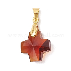 8шт 4 цвета стеклянные подвески&nbsp;PALLOY-JF03997