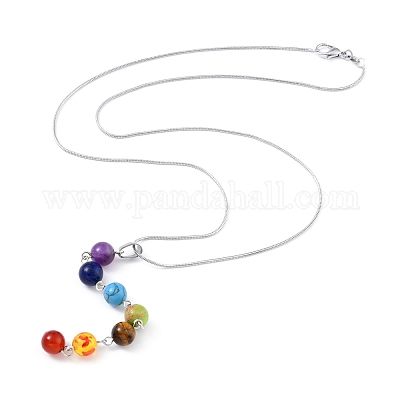 Чакра ювелирные изделия NJEW-JN02080-1