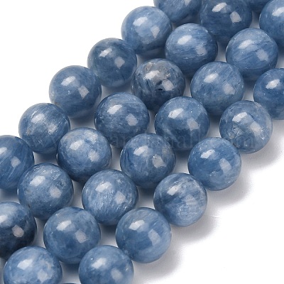 Натуральный кианитовые бисер пряди&nbsp;G-C259-B01-10mm-01-1