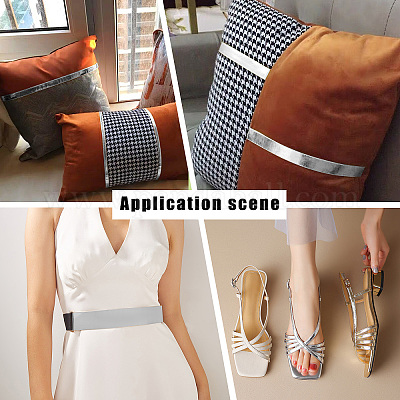 Мягкий плоский шнур из искусственной кожи&nbsp;LC-WH0006-03C-01-1