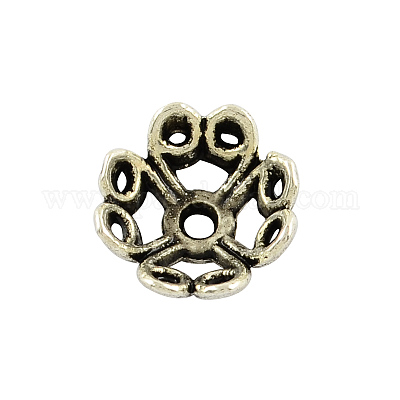 Шапочки для бусин&nbsp;TIBE-0561-AS-LF-1