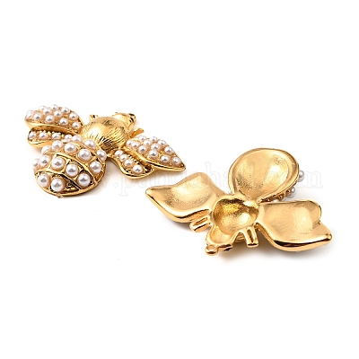 Нержавеющая сталь 304 с подвесками из искусственного жемчуга ABS STAS-Z145-18G-1