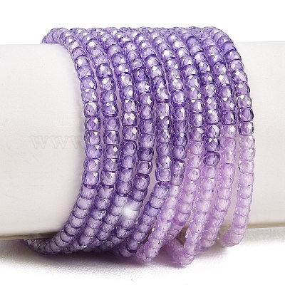 Бусы из циркония&nbsp;ZIRC-P125-2x3mm-01-1