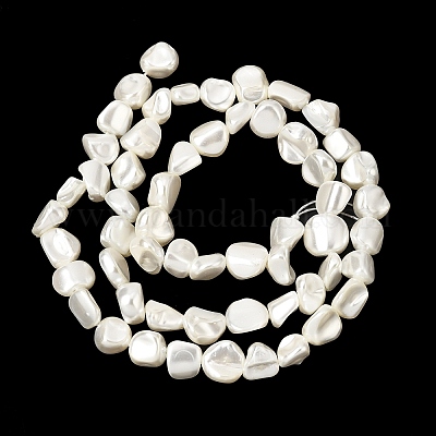 Гальванические оболочки жемчужные бусы пряди&nbsp;BSHE-B008-06C-1