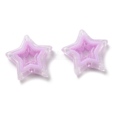 Акриловые бусины&nbsp;X-SACR-G033-02C-1