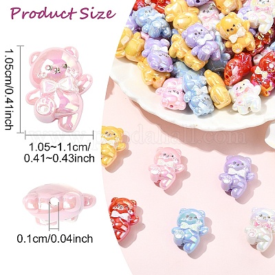 Шарики из смолы с УФ-покрытием&nbsp;RESI-YWC0004-001A-1