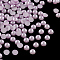 ABS Plastic Imitation Pearl Cabochons, Half Round, Plum, 10x5mm