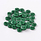 2-Hole Flat Round Resin Sewing Buttons for Costume Design, Dark Green, 23x2mm, Hole: 1mm