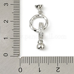 Латунное микропейв&nbsp;LS-KK-C107-08P