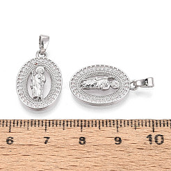 Религия латунь микро проложить цирконий подвески&nbsp;KK-T073-49P