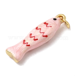 Латунь эмаль подвески&nbsp;KK-H092-08G-01