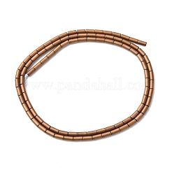 Гальванические нити из синтетических немагнитных гематитовых бусин&nbsp;G-K366-I02-02