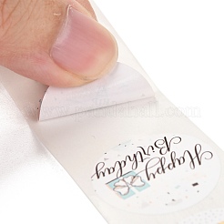 Самоклеющиеся наклейки с тематическим узором на день рождения&nbsp;DIY-E023-08I