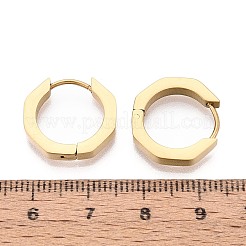 Серьги-кольца из нержавеющей стали 304&nbsp;STAS-T074-38G-B