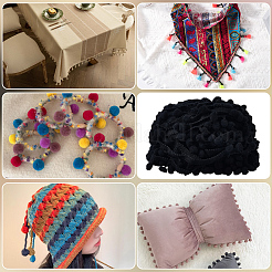 20 м полиэстеровые ленты для помпонов&nbsp;SRIB-CY0001-25