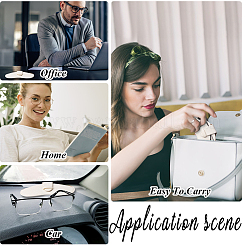 1шт чехол для очков из искусственной кожи&nbsp;AJEW-CN0004-50C