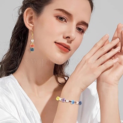 50шт фарфоровые бусины ручной работы&nbsp;PORC-YW0001-77