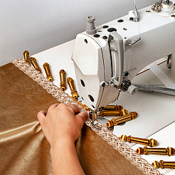 Плетеная кружевная отделка из полиэстера&nbsp;OCOR-WH0078-09B