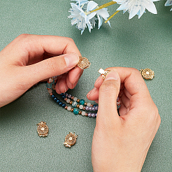 Застежки латунные коробки&nbsp;KK-PH0004-65G