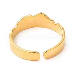 Ионное покрытие(ip) 201 нержавеющая сталь открытое манжетное кольцо&nbsp;RJEW-E063-41G