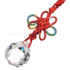 Стеклянные круглые шары подвесные украшения&nbsp;LS-HJEW-Z006-01G