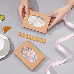 Складная творческая коробка крафт-бумаги&nbsp;CON-WH0085-29A