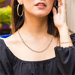 Наборы для изготовления ожерелий и браслетов из латунных звезд и овальных звеньев&nbsp;DIY-TA0011-17