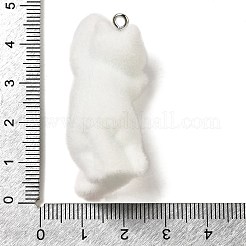 Кулоны из флокированной смолы&nbsp;RESI-E059-04B