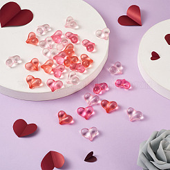 120шт 3 цвета прозрачные акриловые бусины&nbsp;MACR-CW0001-12