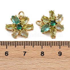 Латунные микро проложить кубического циркония подвески&nbsp;KK-B150-11G