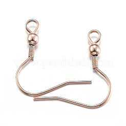 Ионное покрытие (ip) крючки для сережек из нержавеющей стали 304&nbsp;LS-STAS-D167-61RG