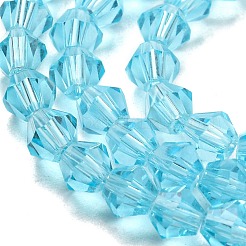 Прозрачные стеклянные бусины&nbsp;LS-EGLA-A039-T2mm-D20