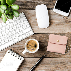 5 шт. сумки для хранения ювелирных изделий из искусственной кожи pu&nbsp;DIY-CL0001-12C