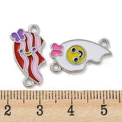 Подвески в форме сердца из сплава эмали для пары&nbsp;PALLOY-K018-01P