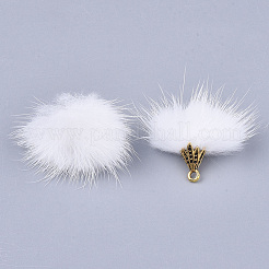 Подвеска из искусственного меха норки с кисточкой&nbsp;FIND-S300-37X