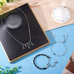 24 шт. 2-х цветные латунные соединительные кольца&nbsp;KK-TA0003-05