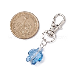 Подвеска из прозрачного стекла в виде морской черепахи&nbsp;HJEW-JM02262