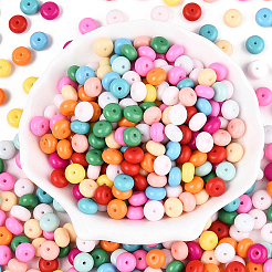 200 шт. непрозрачные стеклянные бусины для выпечки&nbsp;SEED-PA0001-01F