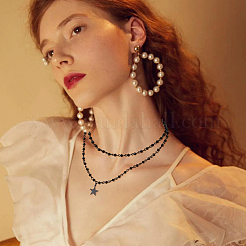 3 комплект из 3 подвесок в виде луны&nbsp;NJEW-FI0001-14