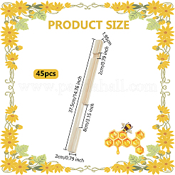 Защитный леток из дерева и пчелиного воска для пчеловодства&nbsp;AJEW-WH0481-142