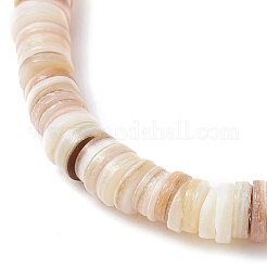 Браслеты из натуральных пресноводных бусин и искусственной бирюзы&nbsp;BJEW-JB11876-02