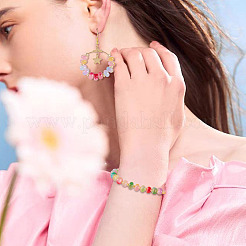 400 шт. 10-х цветные стеклянные бусины для выпечки&nbsp;DGLA-TA0001-28