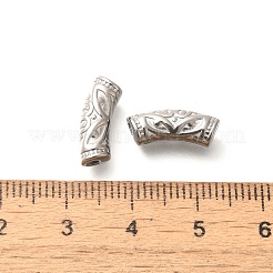 Изогнутые трубчатые бусины из нержавеющей стали 304&nbsp;STAS-I321-27P