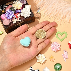 Непрозрачные и прозрачные кабошоны из смолы&nbsp;RESI-CJ0002-44